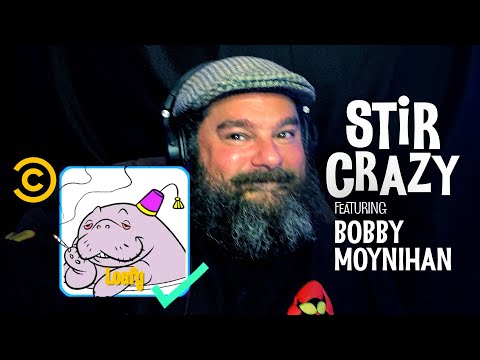 鮑比-莫伊尼漢分享他將與哪些懶惰的角色隔離--與喬什-霍洛維茨一起瘋狂地攪拌。 (Bobby Moynihan Shares Which Loafy Characters He’d Quarantine With - Stir Crazy with Josh Horowitz)