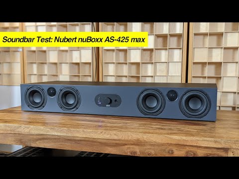 Nubert nuBoxx AS-425 max Soundbar - Kurztest/Preview/Unboxing
