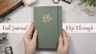 Finished Journal Flip Through ✨ 2025 Mystery Journal