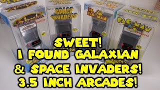 3.5 Inch Tiny Arcades! Galaxian & Space Invaders - Fully Functional Mini Arcades!