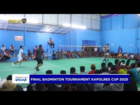 POLRES PEKALONGAN GELAR FINAL BADMINTON TOURNAMENT KAPOLRES CUP 2025