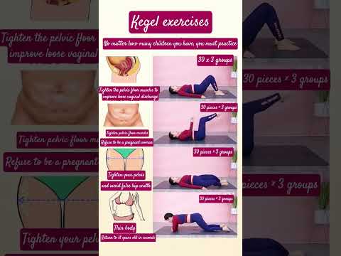Postpartum recovery exercises #Kegel exercises, a must-do after giving birth#postpartumrecovery