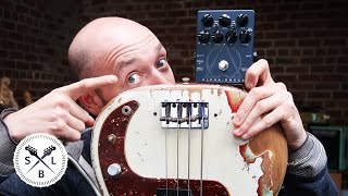 Video thumbnail for The coolest distortion pedal for bass EVER?!… Darkglass Alpha Omega (unboxing!) by Scott's Bass Lessons