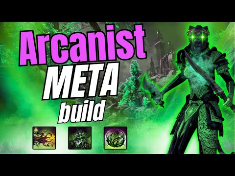 Most META Pure Arcanist Build!  - [Elder Scrolls Online PvP Build Guide]