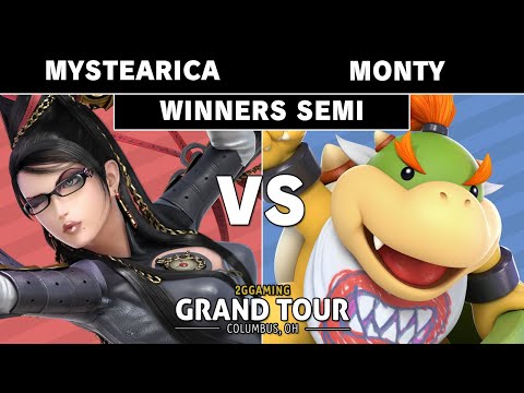 2GG Grand Tour Ohio - Mystearica (Bayonetta) VS Monty (Bowser Jr.) - Smash Ultimate - Winners Semis