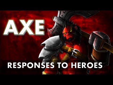 DOTA 2 | Axe responses to specific heroes - Subtitulos en español | Helga dgv