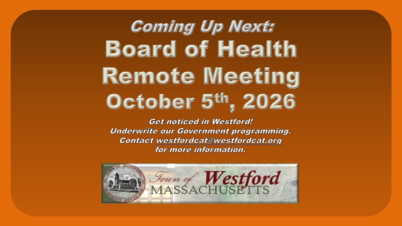 From the Board of Health