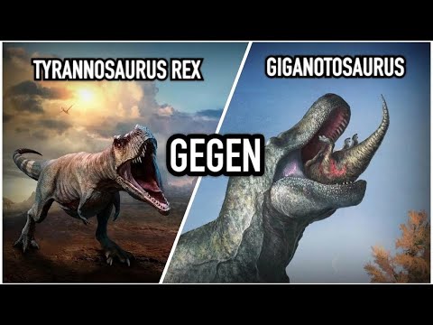 T. Rex vs. Giganotosaurus – Welcher Dino siegt?