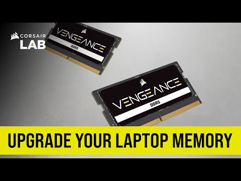 RAM Atmintis do laptopa Corsair Vengeance, SODIMM, DDR5, 8 GB, 4800 MHz, CL40 (CMSX8GX5M1A4800C40) video