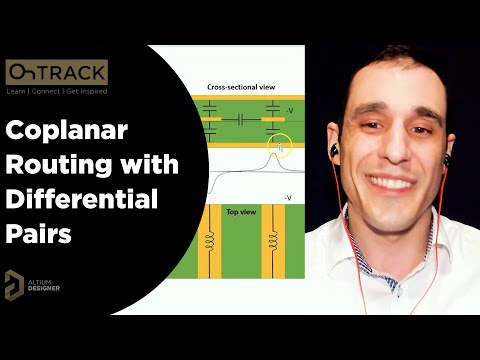 Coplanar Routing with Differential Pairs