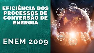 A Eficiência De Um Processo De Conversão De Energia