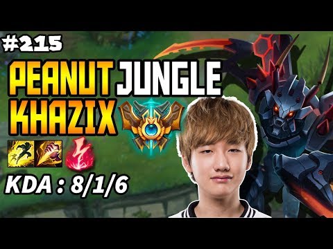 Lz Peanut Khazix vs Sejuani JUNGLE - Korea Challenger S8