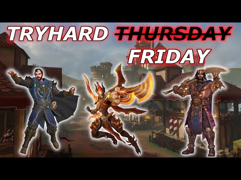 Tryhard Friday! Trying To Defeat The Meta Abusers! - Season 8 Masters Ranked 1v1 Duel - SMITE