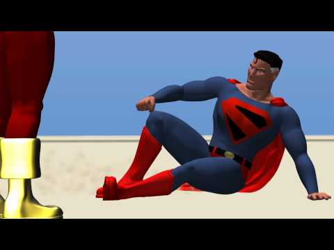 Kingdom Come Superman vs. Captain Marvel