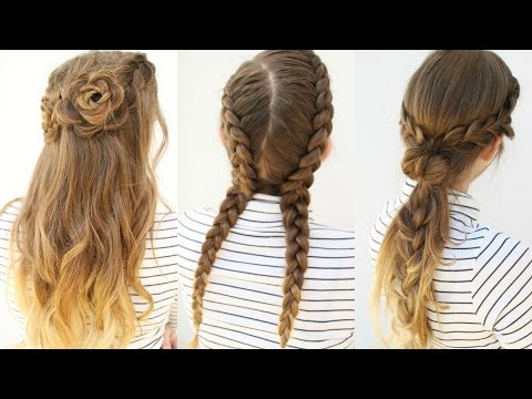 3 Pretty Tumblr Inspired Hairstyles | Tumblr Braids | Braidsandstyles12 Video