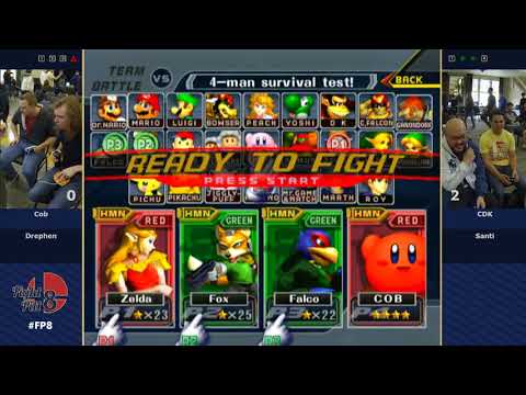 FP8 | Cob & Drephen (Red) vs. June (Green) | Melee Doubles