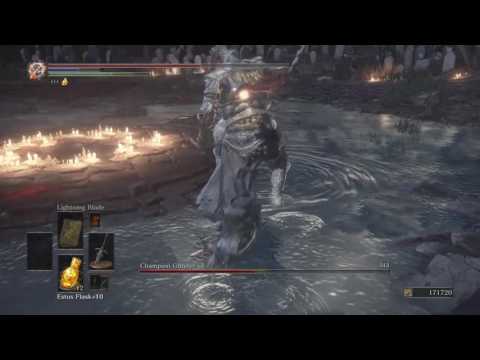 Dark Souls 3 Artorias vs Champion Gundyr