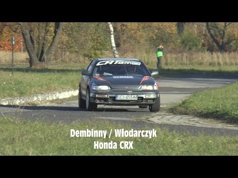 KJS Rajd Tyski 2018 - Daniel Dembinny / Damian Włodarczyk - Honda CRX