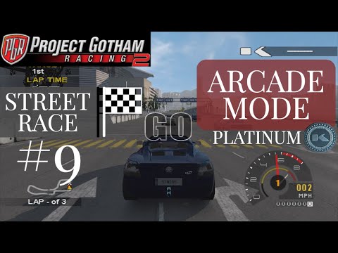 Project Gotham Racing 2 Arcade Mode Platinum  |  Let's Play  |  Street Race #9
