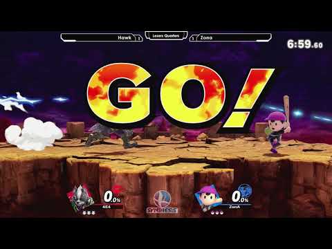 Smash Ultimate: Hawk (Wolf) V Zona (Ness) - Synthesis 14 Tournament SSBU