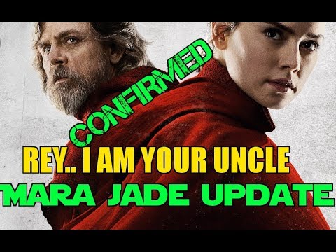 Rey is Luke's niece confirmed, Mara Jade update, The face in the cave mirror