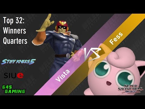 Stiff Knees 5 - Vista (Captain Falcon) vs. Fess (Jigglypuff) - SSBM - Top 32 - Winners Quarters