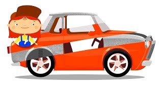 Doutora McWheelie. A Ferrugem do carro. Animação infantil.