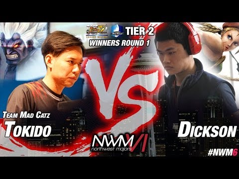 NWM6 AE2012 Top 16 W1 - MCZ|Tokido (GKI) vs Dickson (CAM)