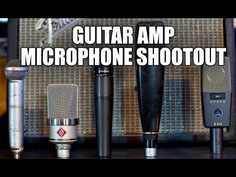Guitar Amp Mic Shootout: Condenser vs Ribbon vs Dynamic