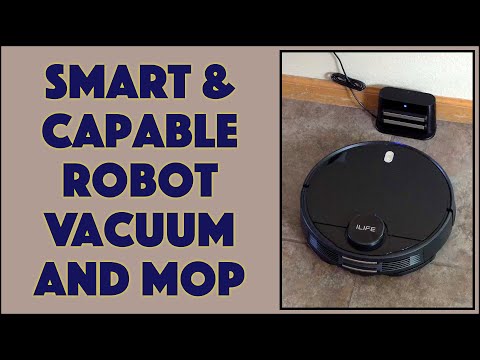 ILIFE A11 Smart Robotic Vacuum Cleaner -- DEMO & REVIEW