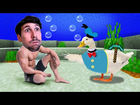 SOPRAVVIVO 24 ORE SOTT'ACQUA su MINECRAFT!!