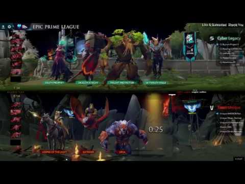 Team Unique vs Cyber Legacy | Bo3 | Epic Prime League Season 1