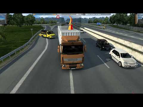 [Euro Truck Simulator 2 Promods]  Stuttgart - Frankfurt am Main