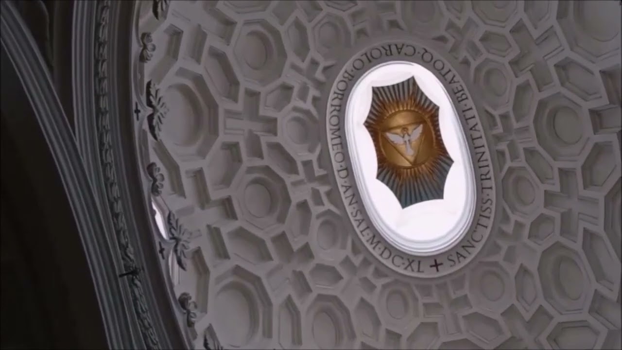 Chiesa di S. Carlo alle Quattro Fontane e scultura di San Carlo Borromeo di Antonio Raggi