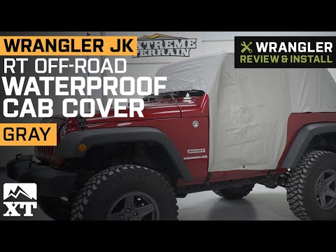 Jeep Wrangler JK RT Off-Road Waterproof Cab Cover - Gray (2007-2018 2-Door) Review & Install