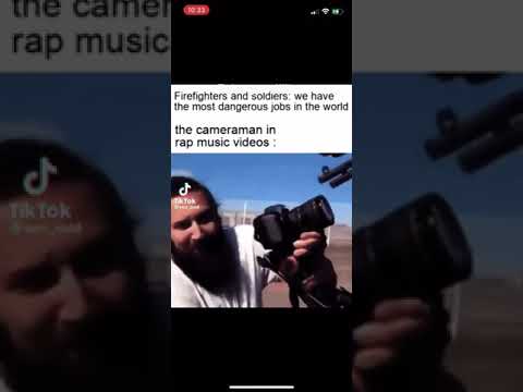 Worlds most dangerous job: Rap Video Cameraman #coltwasneverhere #gangstarap #thuglife #darkhumor