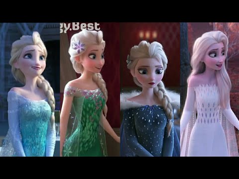 Elsa's all transformation and dresses+Frozen 2🔥| Dress transformation | Elsa dress | Elsa |