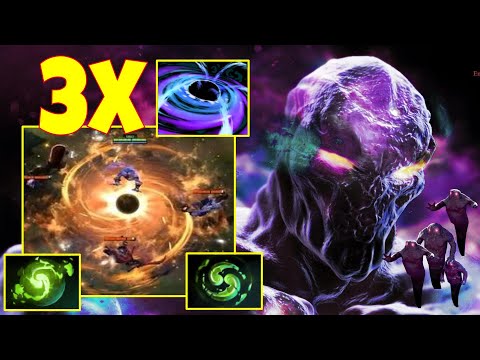 That Rare Satisfying Triple BlackHole you miss by ENIGMA: SUPPORTS CAN CARRY SERIES Dota2