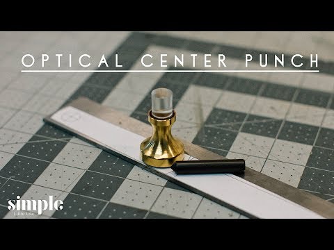 Tool Time Tuesday - Optical Center Punch - Great for fabrication layout & knife making