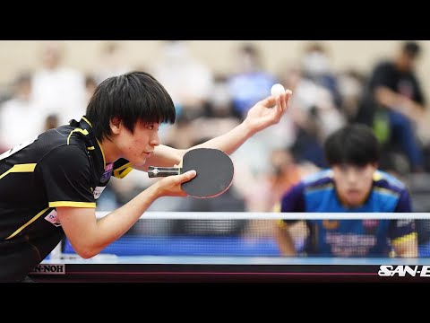 【プレイバック】男子準決勝 篠塚大登 vs 戸上隼輔｜第5回パリ五輪日本代表選考会