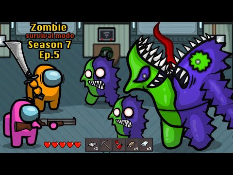 Garten of Banban JESTER Zombie 🛠 Survival Mode Among Us Ep 5 - Animation