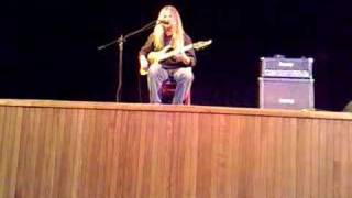 Mattias IA Eklundh guitar clinic in Vilnius 14/11/2007