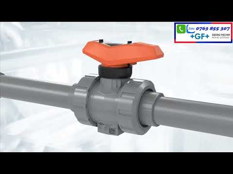 Van bi nhựa 546 Pro , Ball Valve 546 Pro , GF Piping Systems Vietnam , Đại lý  GF Vietnam