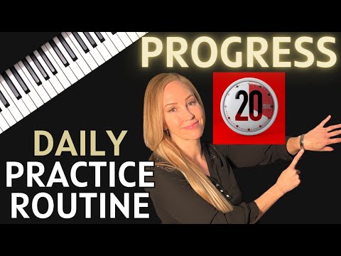 20 Minutes A Day To ACHIEVE Your Piano Goals | Beginning-Intermediate Pianists