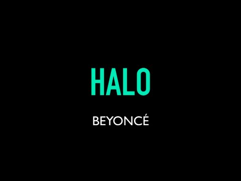 Beyoncé – Halo Karaoke Instrumental Lyrics On Screen SLOWER