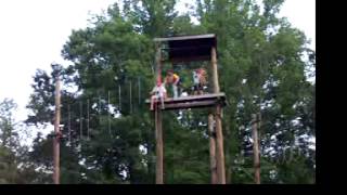 preview picture of video 'Sertoma 4-H Center - Zipline'