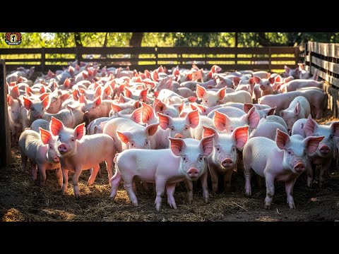 How American Farmers Raise Millions of Pigs | Inside Modern Pig Farms