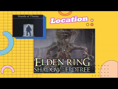 Elden Ring DLC Elite Enemy Ulcerated Tree Easy Defeat Boss Fight & Mantle of Thorne Incantation 4K