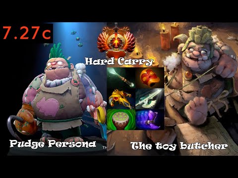 Pudge Persona HC - The toy butcher | Full Gameplay 7.27c | Dota 2 Pro Replays