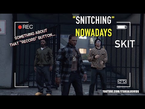 HOW PEOPLE GET "SNITCHED ON" NOWADAYS